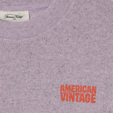 Evona sweater - overdyed sugared almond