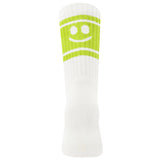 Socks stripes smile - limegroen