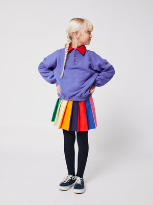 BOBO CHOSES / Bobo Color block pleated skirt