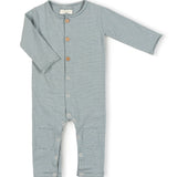 Butt Onesie - snow stripe