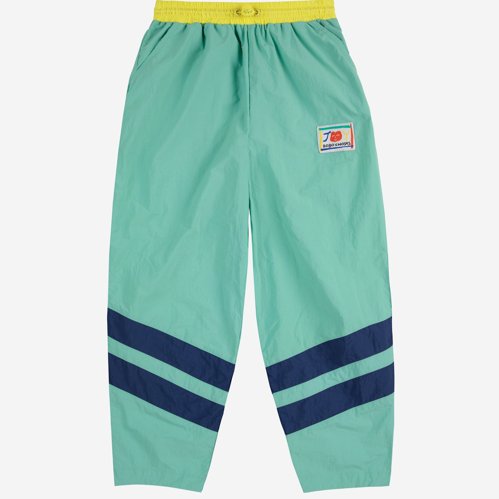 BOBO CHOSES / Smiling color block tracksuit pants