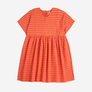 BOBO CHOSES / Vichy Woven dress LAATSTE; 116/122