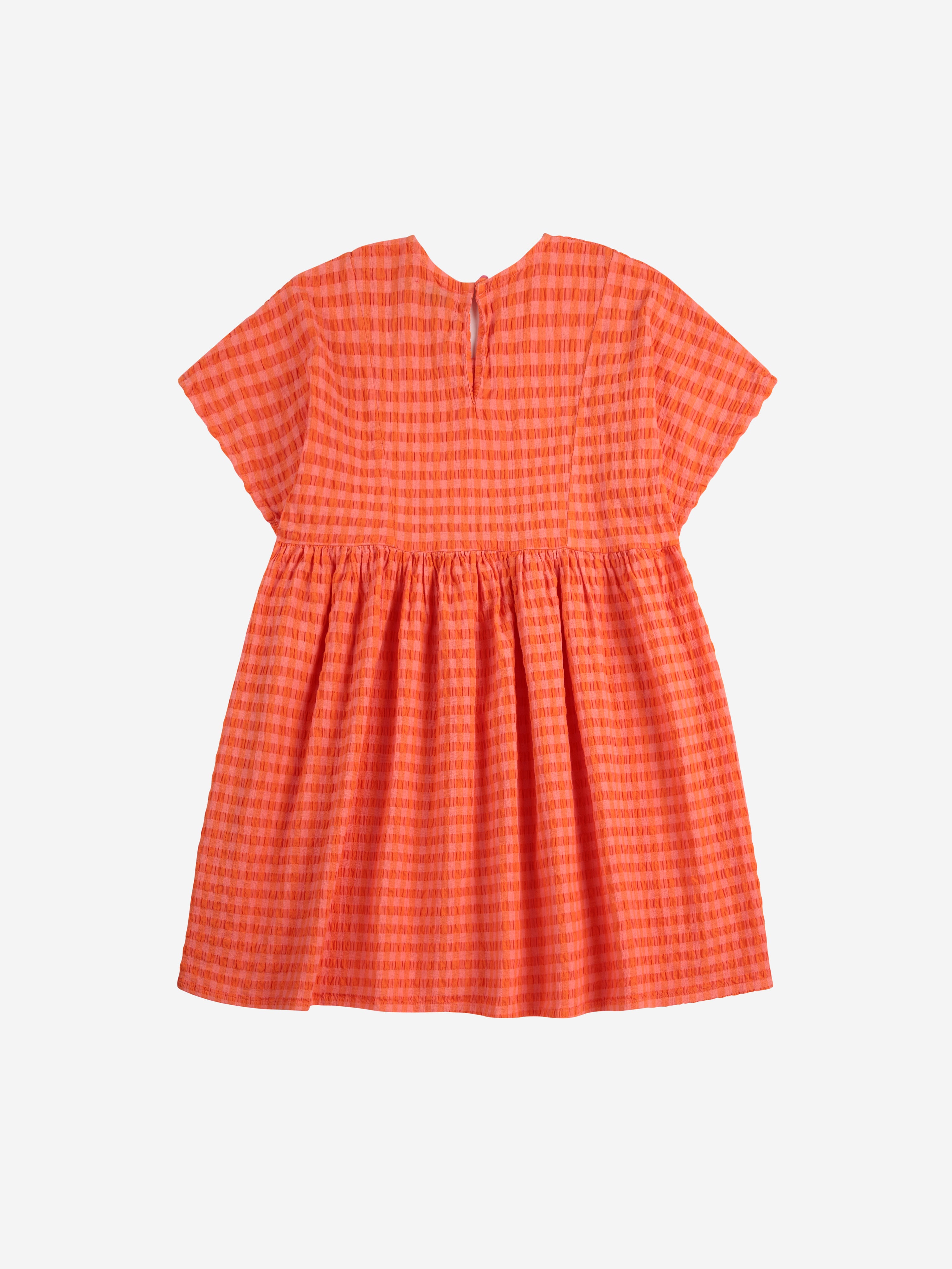 BOBO CHOSES / Vichy Woven dress LAATSTE; 116/122
