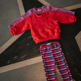 Cozy Drop Sweater - firecracker red