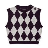 Knit tank - chocolate twist