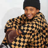 Chess Check knitted sweater