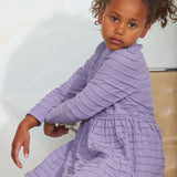 Textured Frill dress