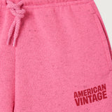 Evona jogger - overdyed raspberry