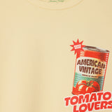 Fizvalley t-shirt - vintage custard