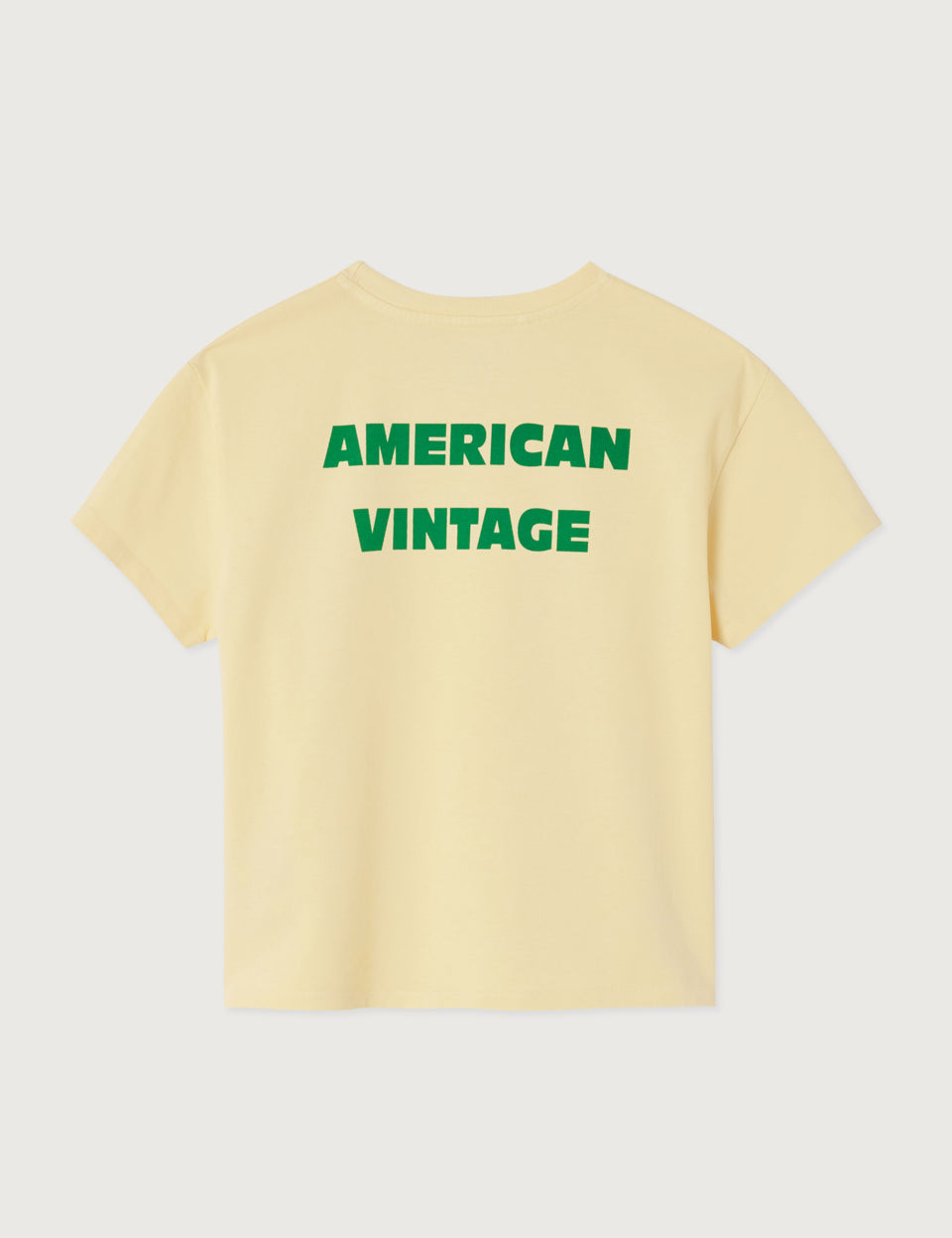 Fizvalley t-shirt - vintage custard