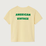 Fizvalley t-shirt - vintage custard