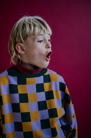 REPOSE / knit slouchy sweater