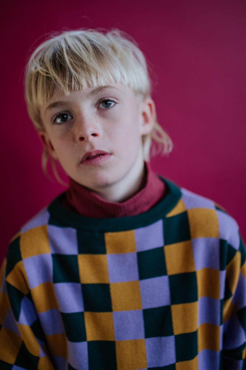 REPOSE / knit slouchy sweater