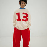 Cozy drop sweater - vintage white