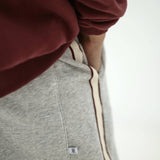 Loose ease pants - light mixed grey