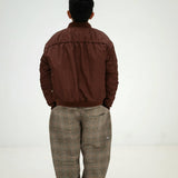 Bomber coat - pure chocolate