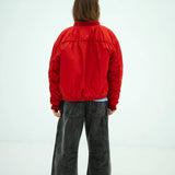Bomber Coat - rusty red