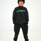 Cozy Drop sweater - moonless night black