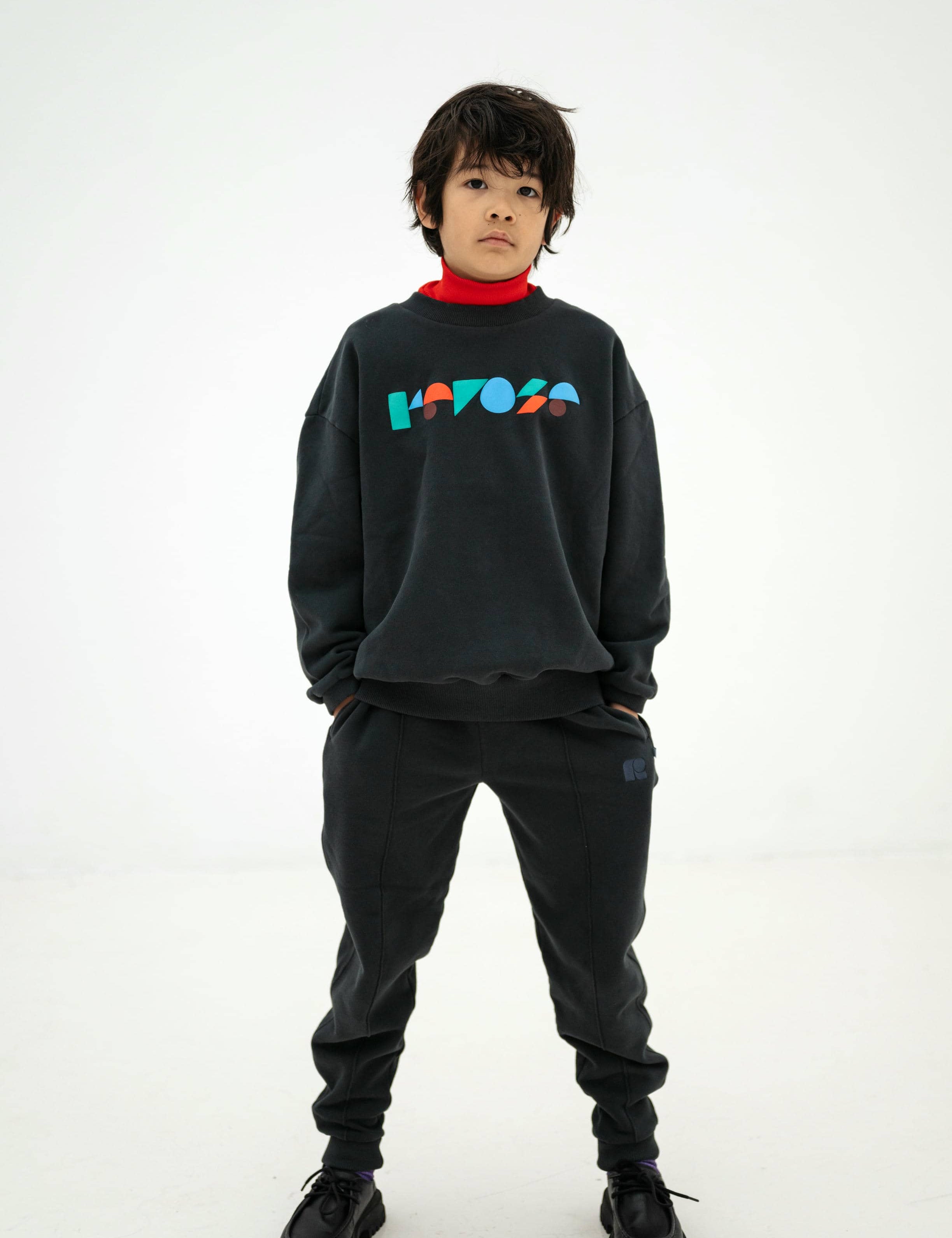Cozy Drop sweater - moonless night black