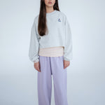 REPOSE / Cropped Heart sweater