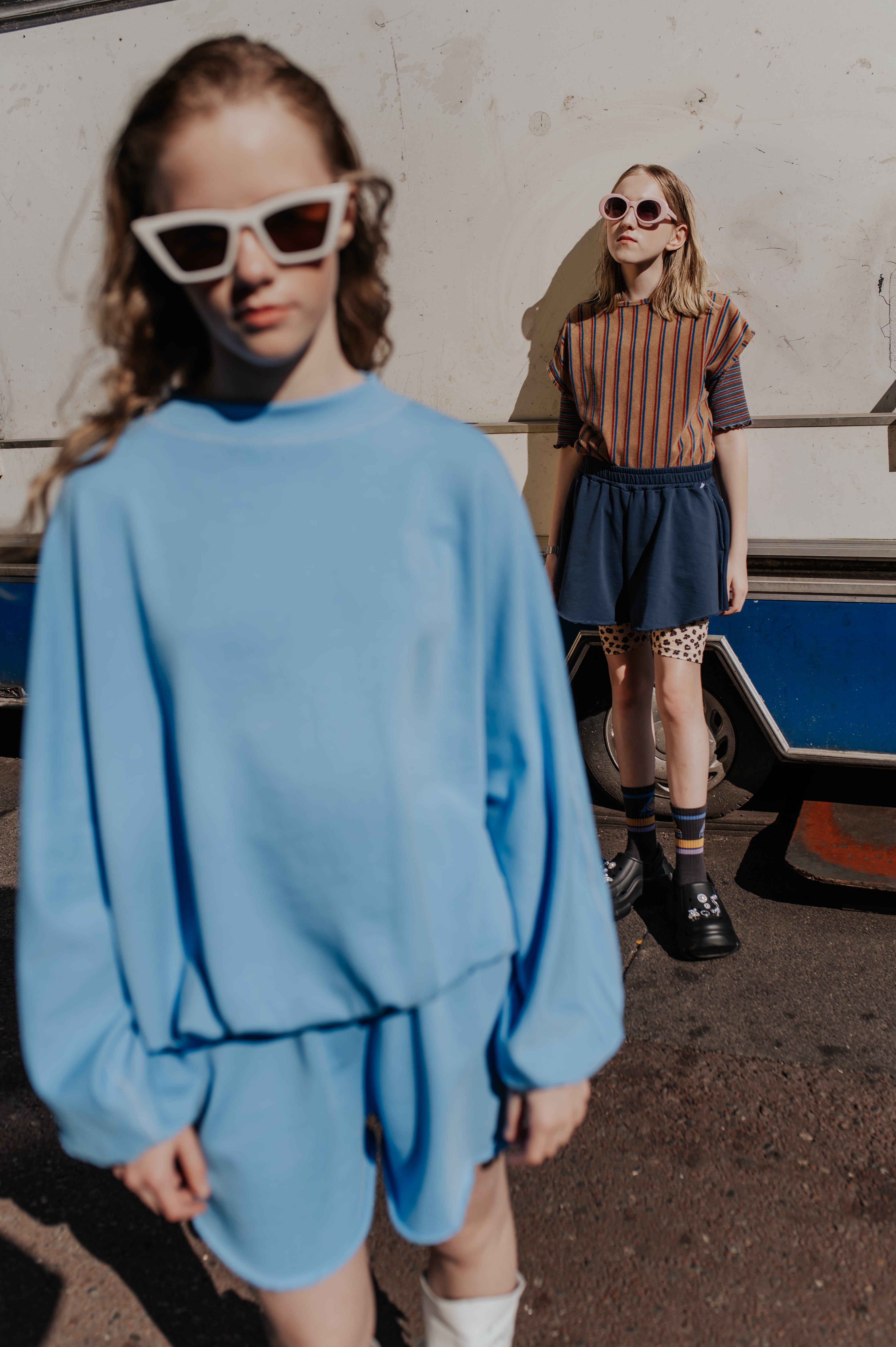 REPOSE / Iris Crop sweater