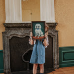 REPOSE / Dungaree dress