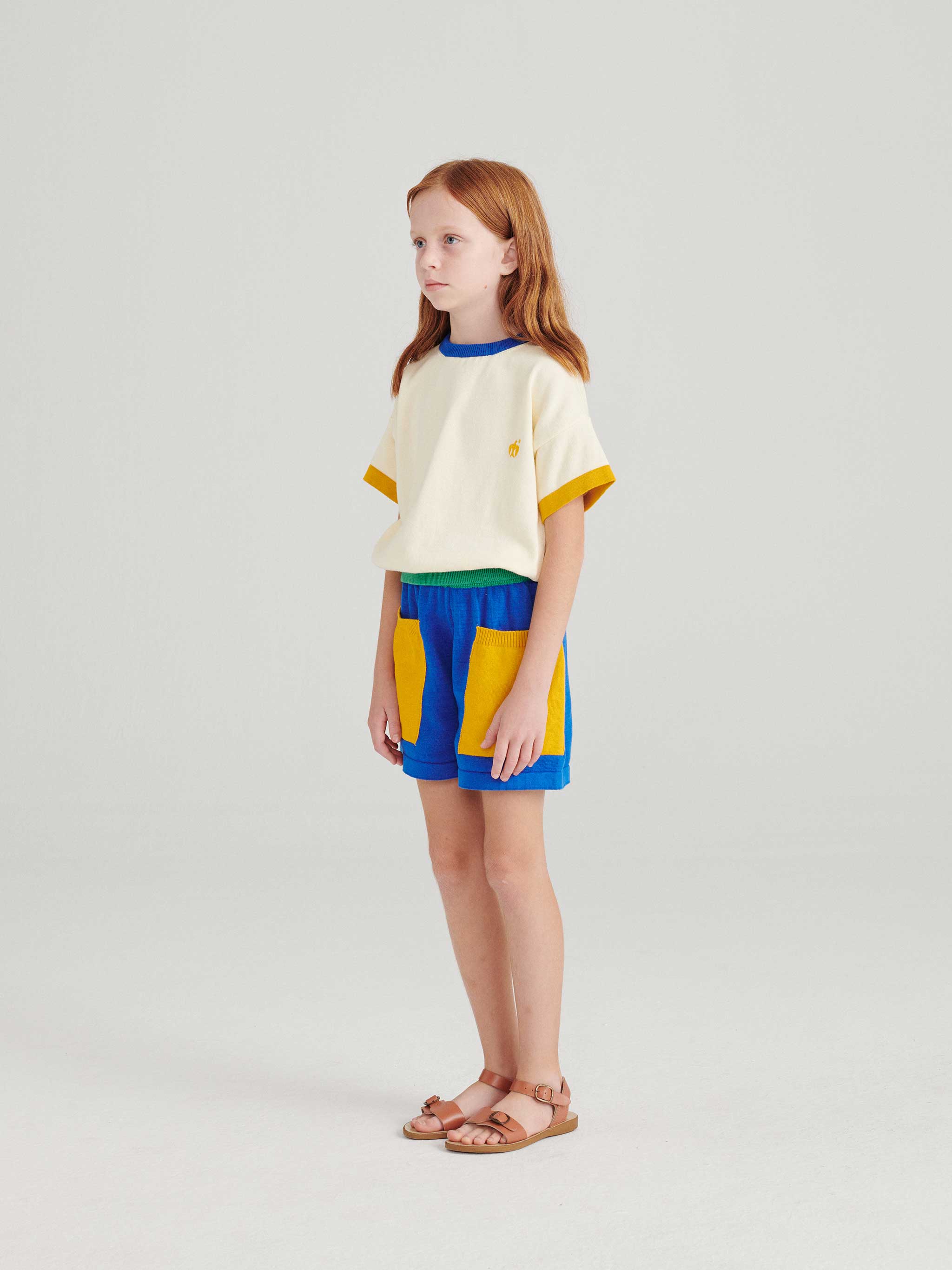 TRUE ARTIST / Papier Collé Couleur Knit Shorts