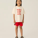 CAMPAMENTO / Red Color Block Shorts