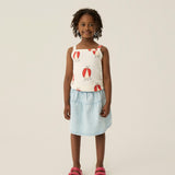 Light Blue Denim Skirt