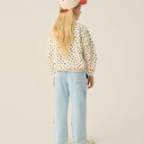 Bicolor Patches Denim Trousers