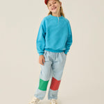 CAMPAMENTO / Bicolor Patches Denim Trousers