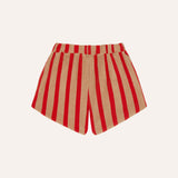 Red Striped Shorts
