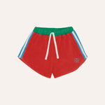 CAMPAMENTO / Red Color Block Shorts