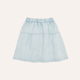 Light Blue Denim Skirt