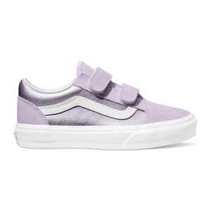 VANS / UY Ols skool, metallic lavender, sneakers