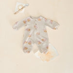 PLAY UP / Printed Jersey jumpsuit