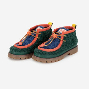 BOBO CHOSES / Compas Wallabee sheepskin shoes