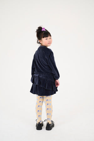 REPOSE / Ruffle Skirt - iron grey