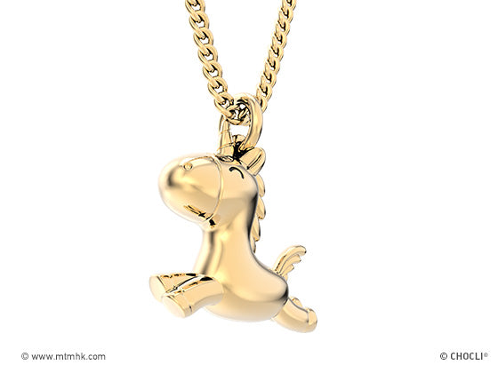 MTM GIFTS / Little Bosses Unicorn Necklace