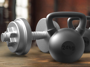 MTM GIFTS / Sleutelhanger Gym weightlifting