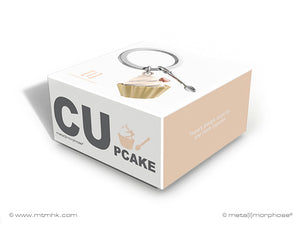 MTM-GIFTS / Sleutelhanger cupcake