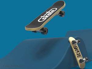 MTM-GIFTS / Sleutelhanger Skateboard
