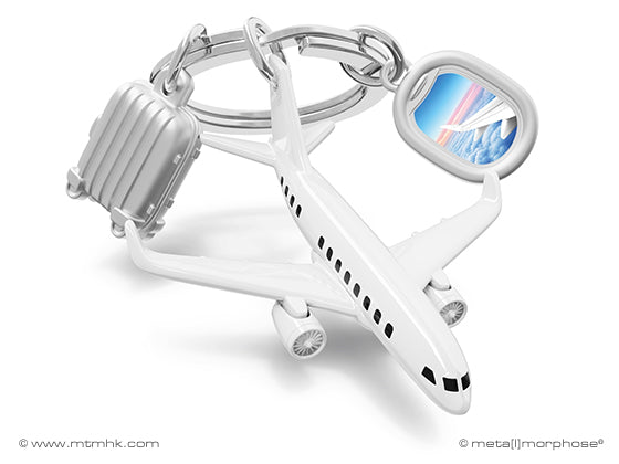 MTM-GIFTS / Sleutelhanger vliegtuig