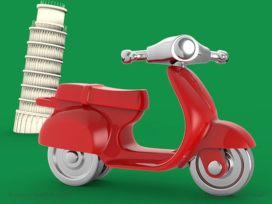 MTM-GIFTS / Sleutelhanger scooter