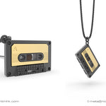 MTM GIFTS / Halsketting Muziek Cassette