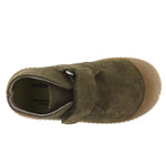 VICTORIA SHOES / Split leather safari plimsoll with staps