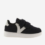 VICTORIA / Tiempo split leather trainers