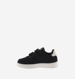 VICTORIA / Tiempo split leather trainers