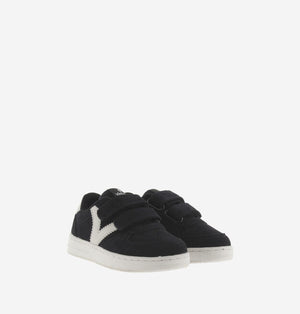VICTORIA / Tiempo split leather trainers