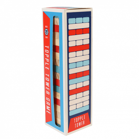 REX LONDON / Mini Wooden Topple Tower